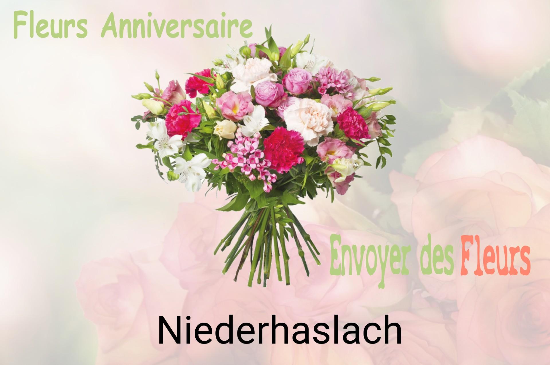 Bouquet de fleurs d’anniversaire livré à Niederhaslach
