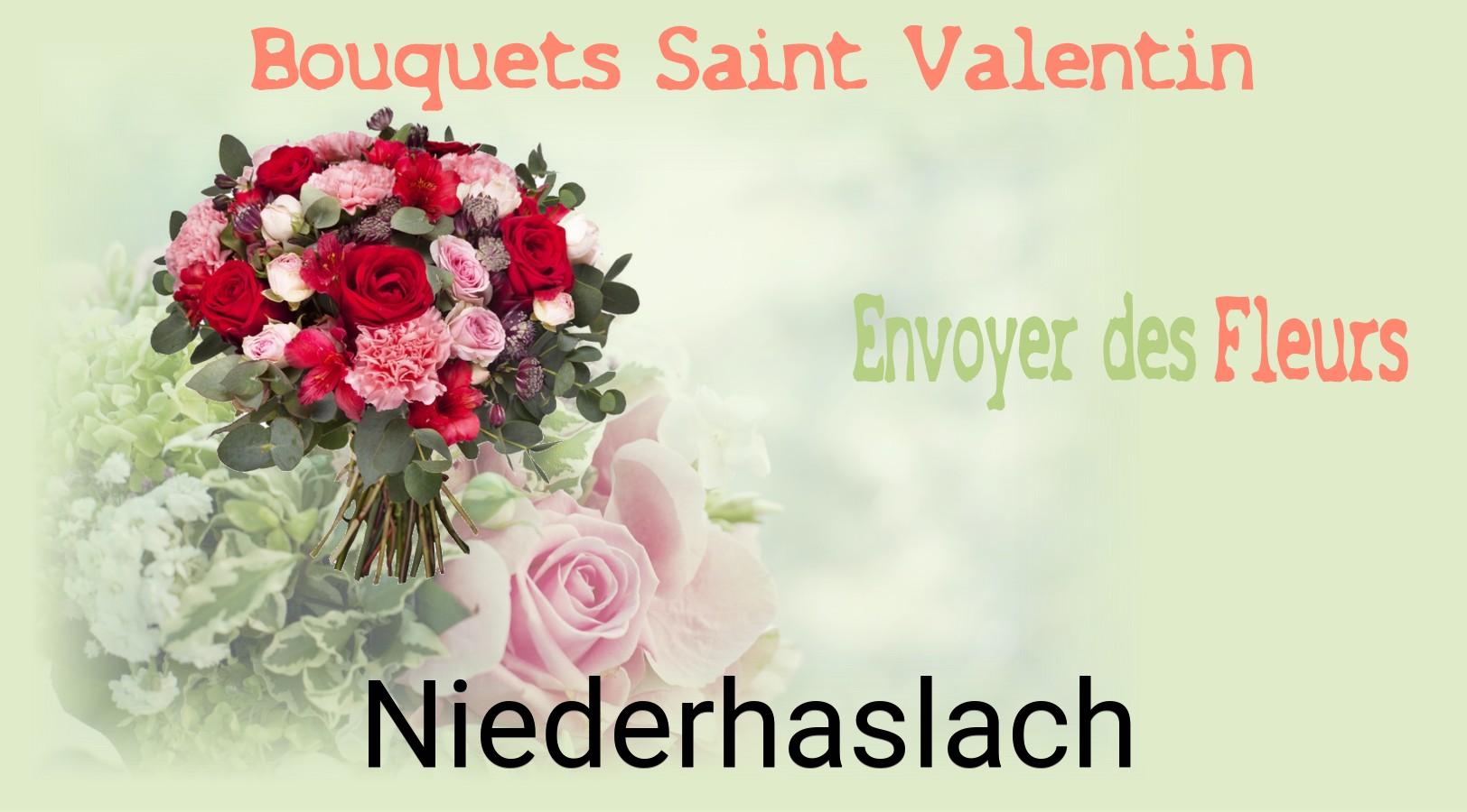 Roses de Saint-Valentin livrées à Niederhaslach